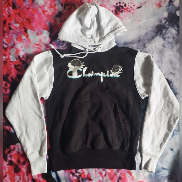 Champion Oreo Reverse Weave Hoodie - Picture 1 of 6